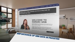 Importance of SIM Data in Pakistan